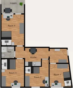 Private room at Hindelangstraße, 81475 München-Thalkirchen-Obersendling-Forstenried-Fürstenried-Solln, Germany, image 9 of 10