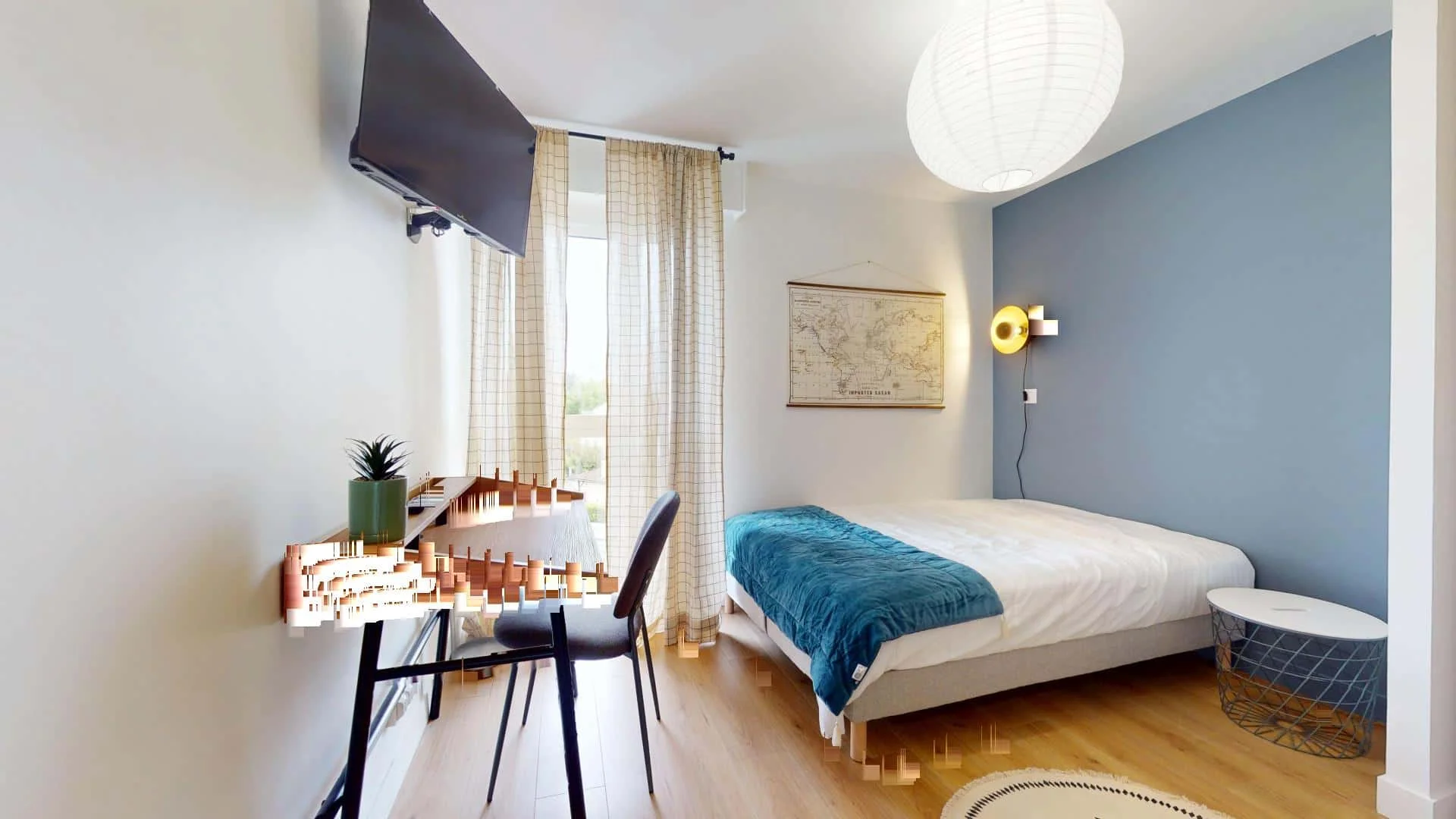 Habitación estudiantil económica con ubicación conveniente en
