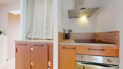 Private room at 5 Rue Longefer, 69008 Lyon, France, image 20 of 24