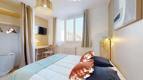 Private room at 5 Rue Longefer, 69008 Lyon, France, image 7 of 24