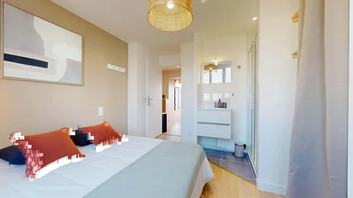 Private room at 5 Rue Longefer, 69008 Lyon, France, image 9 of 24