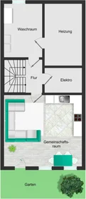 Quarto privado em Sandgrubenweg, 81737 München-Ramersdorf-Perlach, Germany, imagem 14 de 15