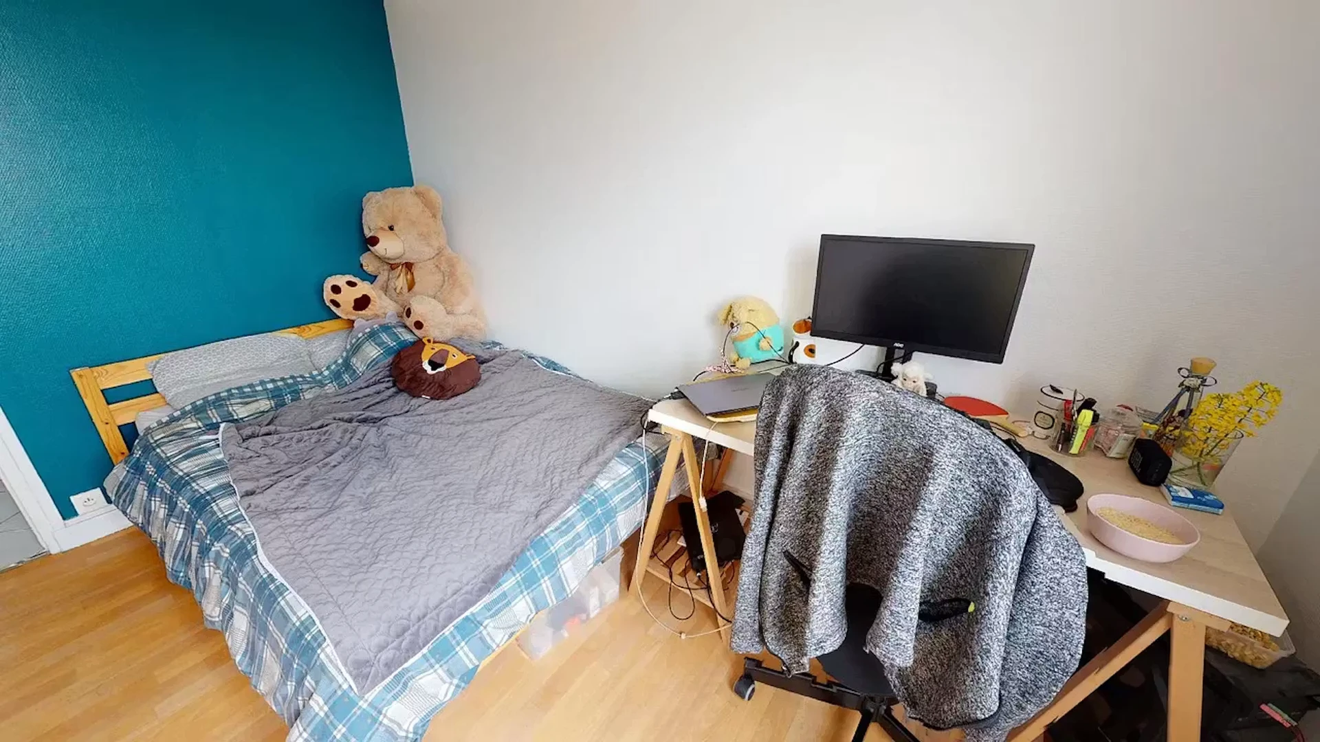 Pokój do wynajęcia w mieszkaniu studenckim w , w pełni umeblowany