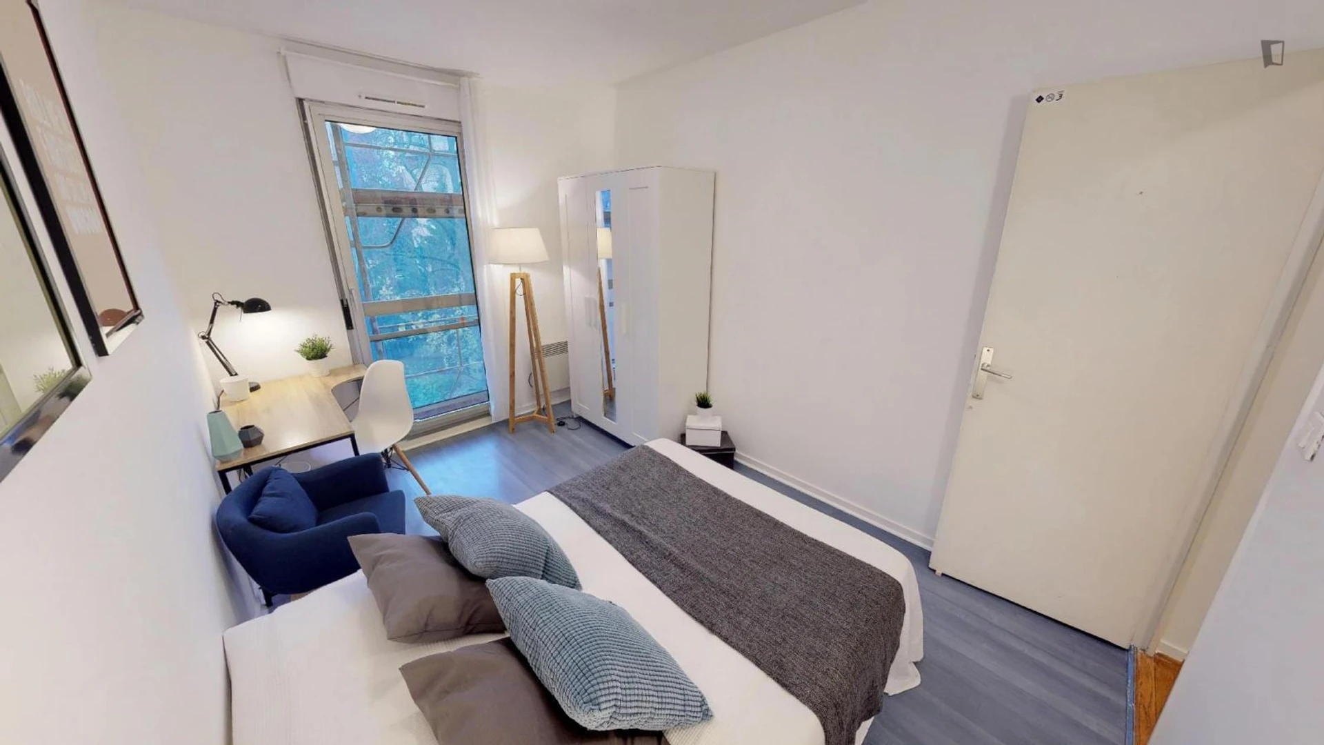 Quarto de estudante funcional perfeito para estudar em 