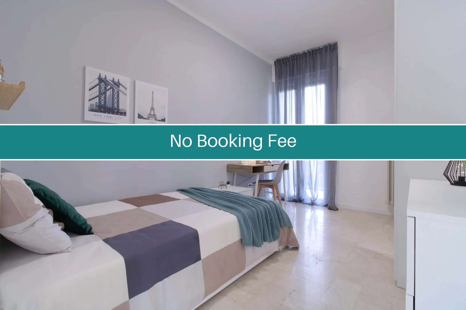 Student-friendly room in  with modern amenities