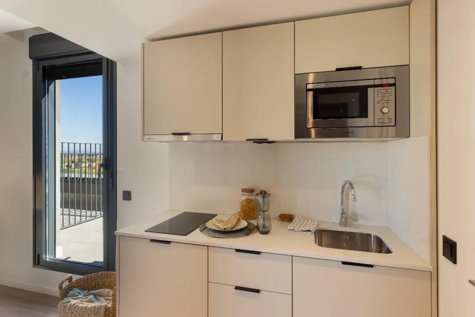 Apartamento estúdio chique perto do campus em 
