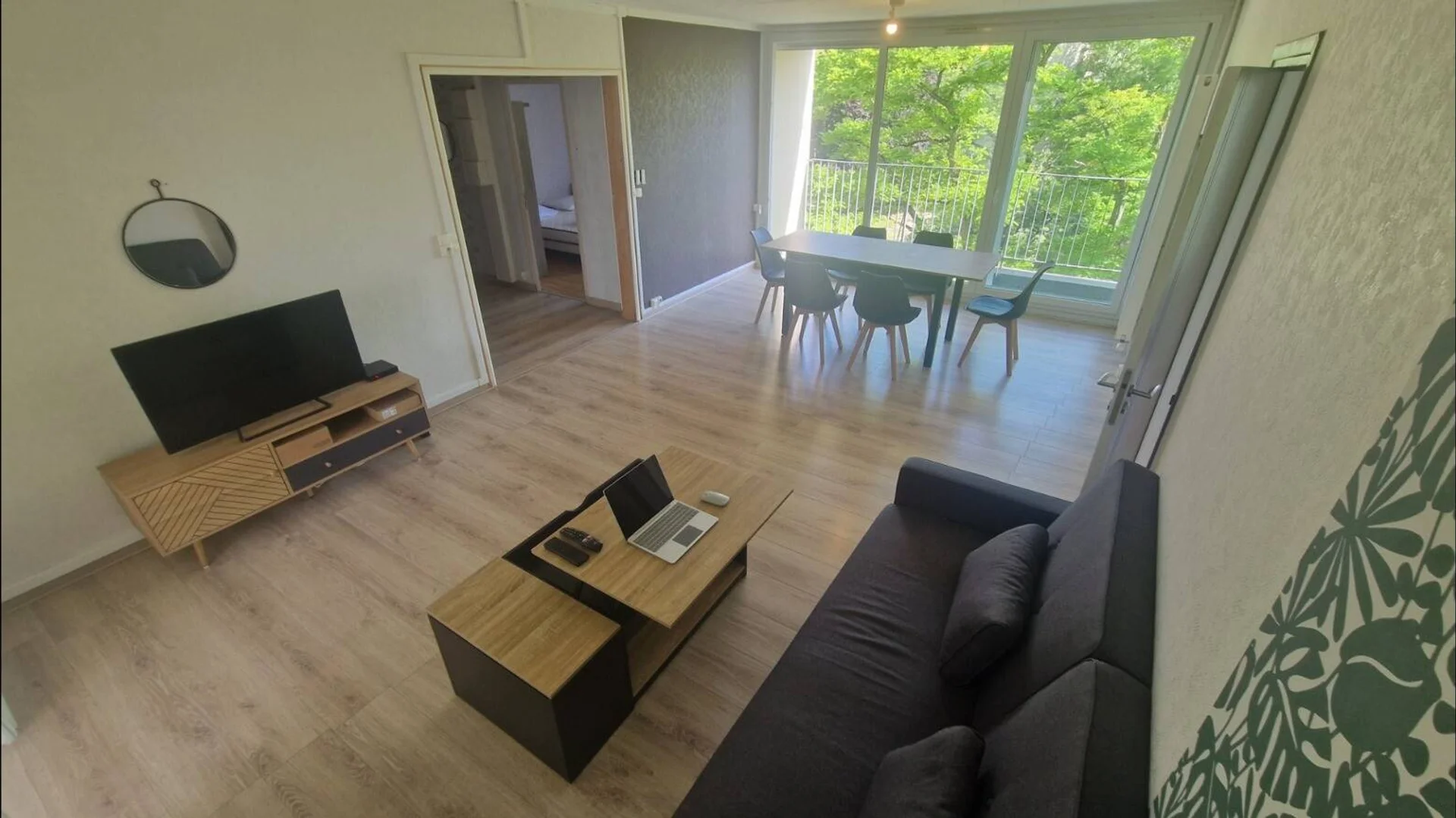 Habitación asequible para estudiantes con buena iluminación en 