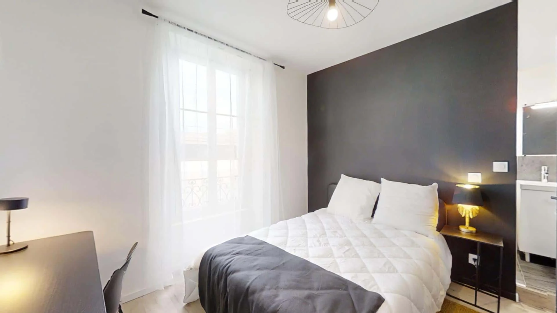 Studentenfreundliches Zimmer in  mit modernen Annehmlichkeiten