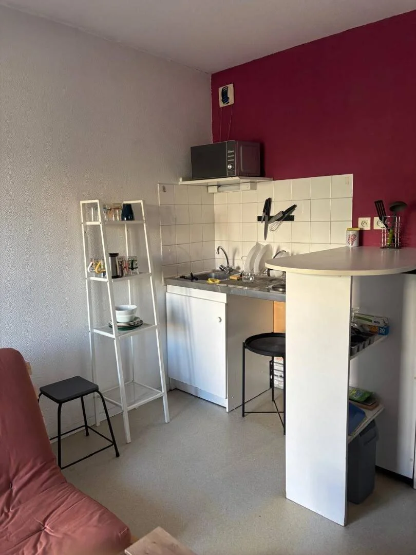 Student room in  with study area and shared facilities