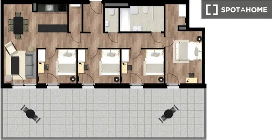 Chambre privée à Waagner-Biro Straße-130, image 3 de 18