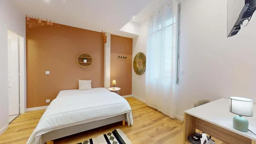 Private room at 194 Rue Pelleport, 33800 Bordeaux, France, image 1 of 15