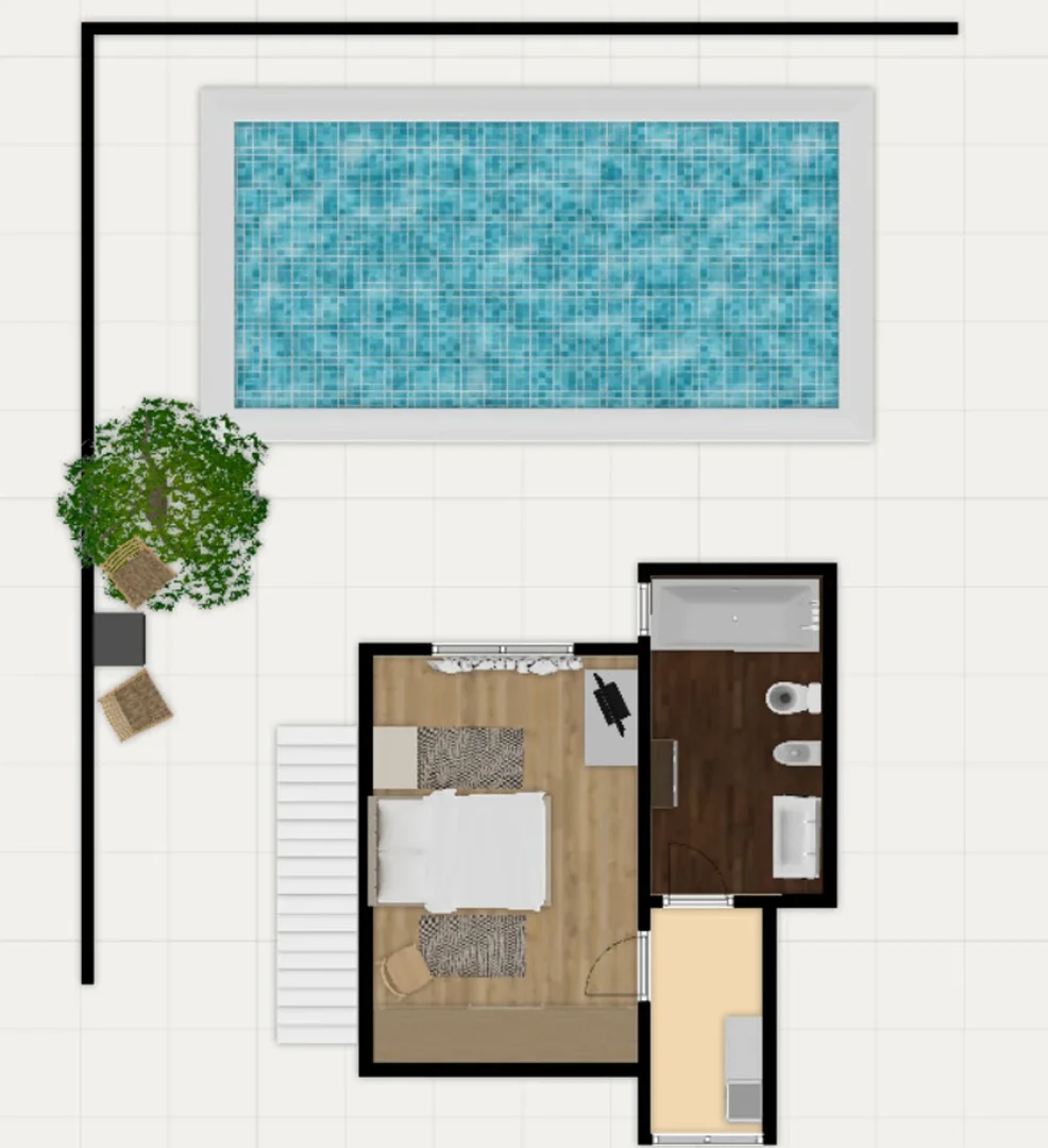 Quarto para alugar em apartamento de estudantes em , totalmente mobilado