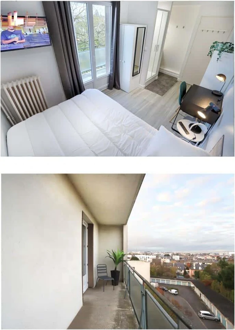 Habitación estudiantil económica con ubicación conveniente en 
