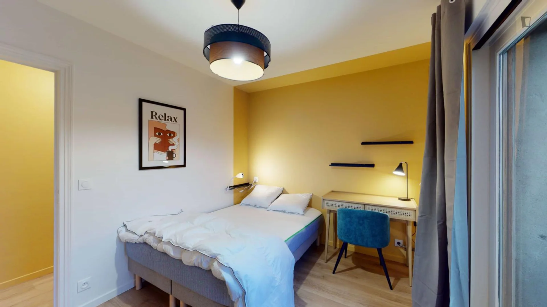 Chambre d'étudiant bon marché à proximité du campus dans 