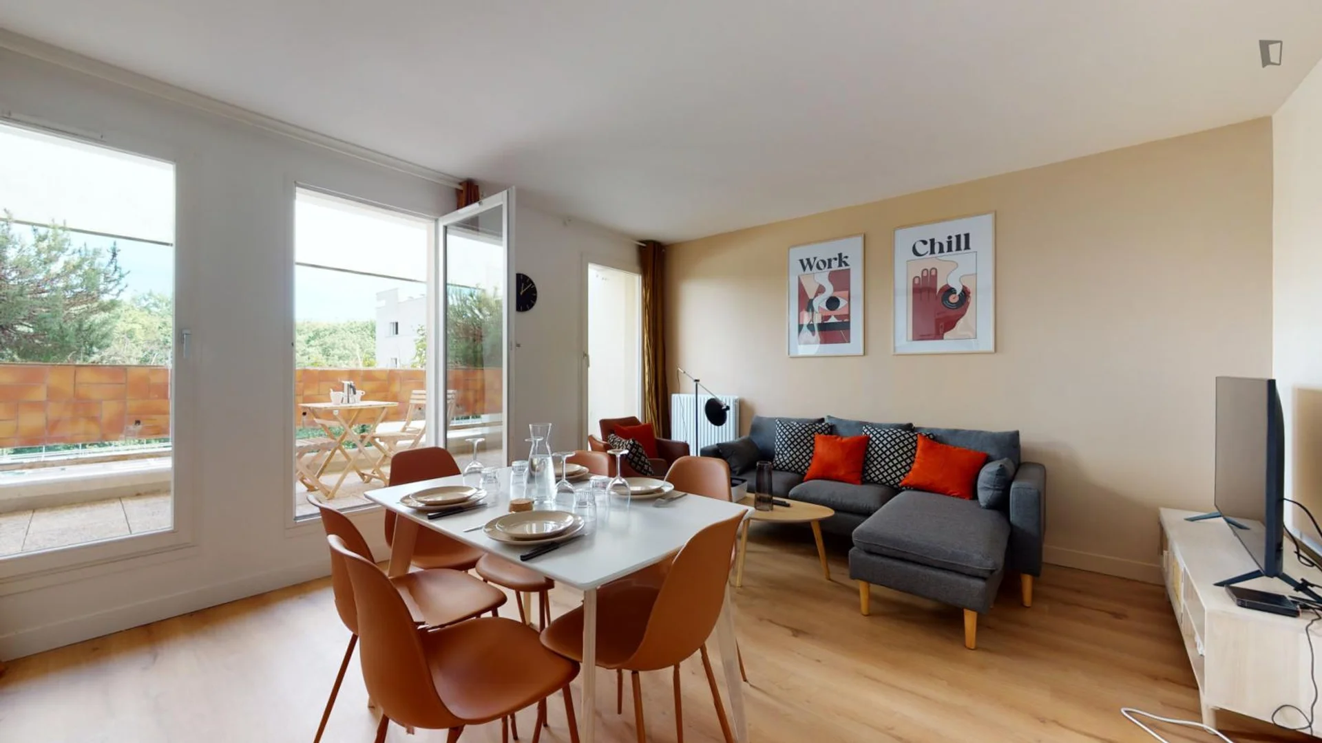 Habitación para estudiantes en  con modernas comodidades