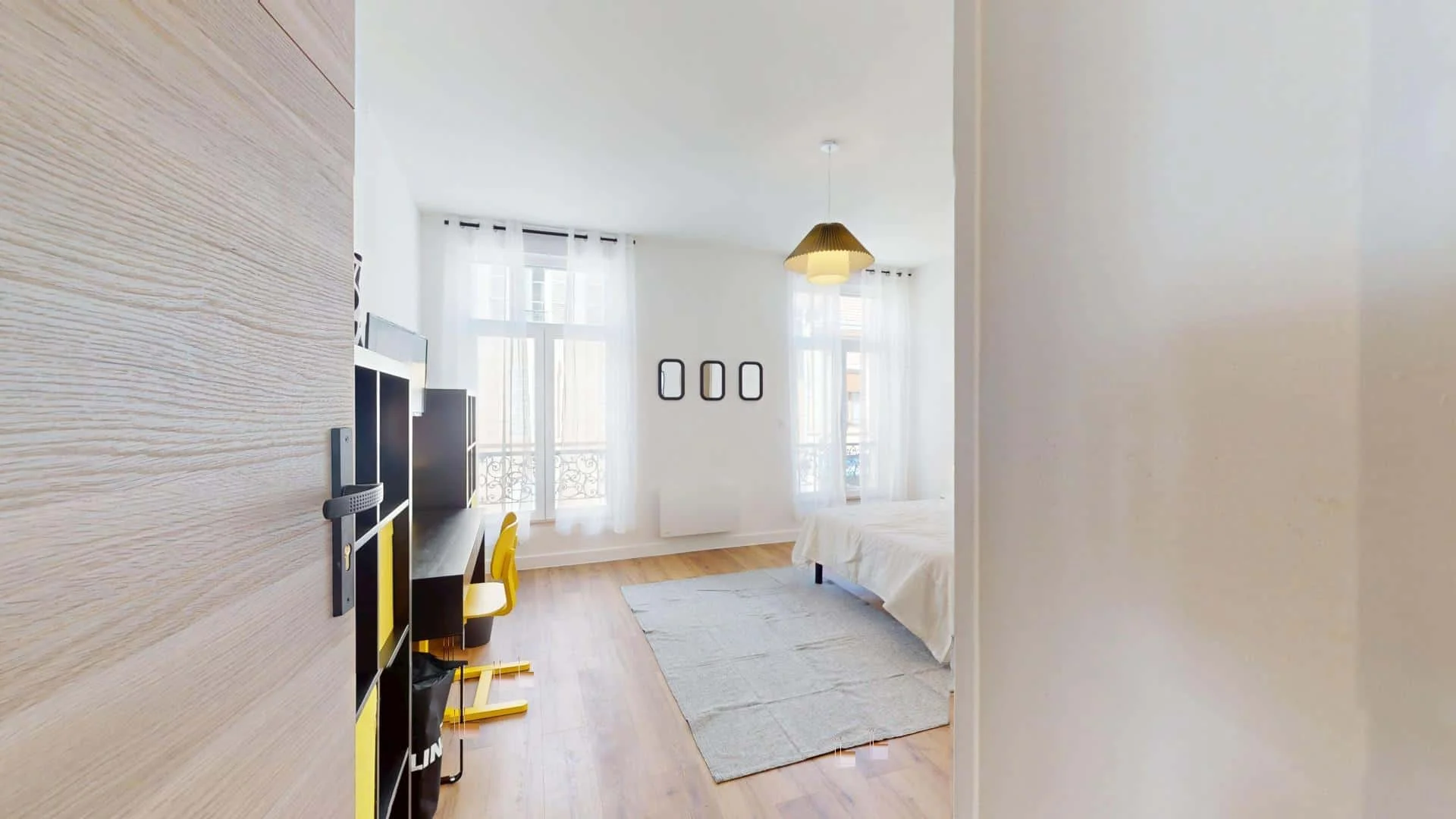 Habitación acogedora para estudiantes disponible en 