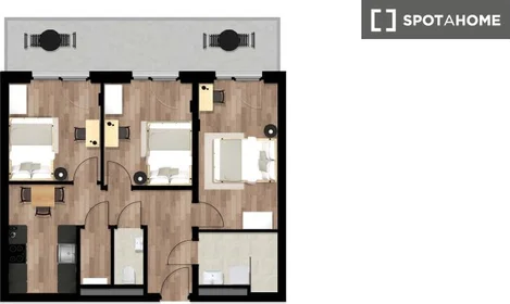 Privatzimmer in der Waagner-Biro Straße-130, bild 10 von 19