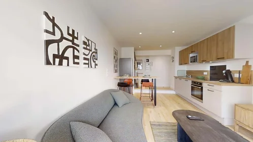 Privatzimmer in der 6 Cité d'Aleth, 35000 Rennes, France, bild 11 von 15