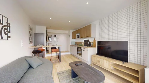 Privatzimmer in der 6 Cité d'Aleth, 35000 Rennes, France, bild 12 von 15