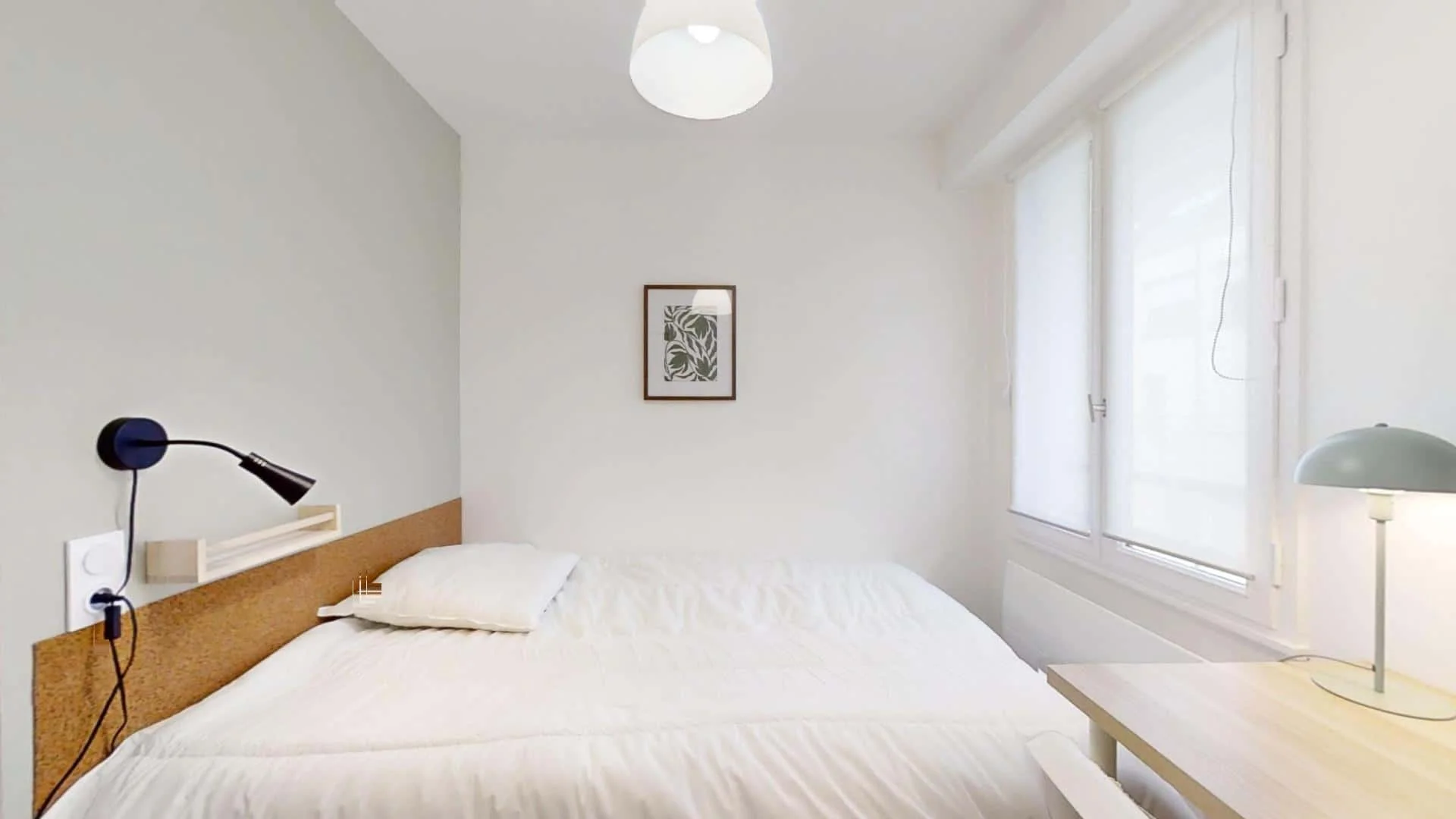Bezahlbares Zimmer für Studenten mit ausreichender Beleuchtung in 