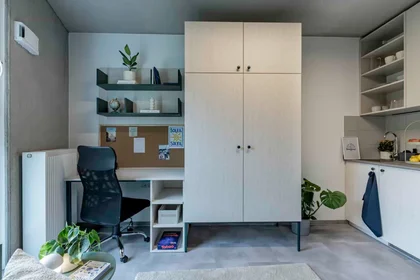 Studio im Wohnheim in der Puławska 248, bild 3 von 12