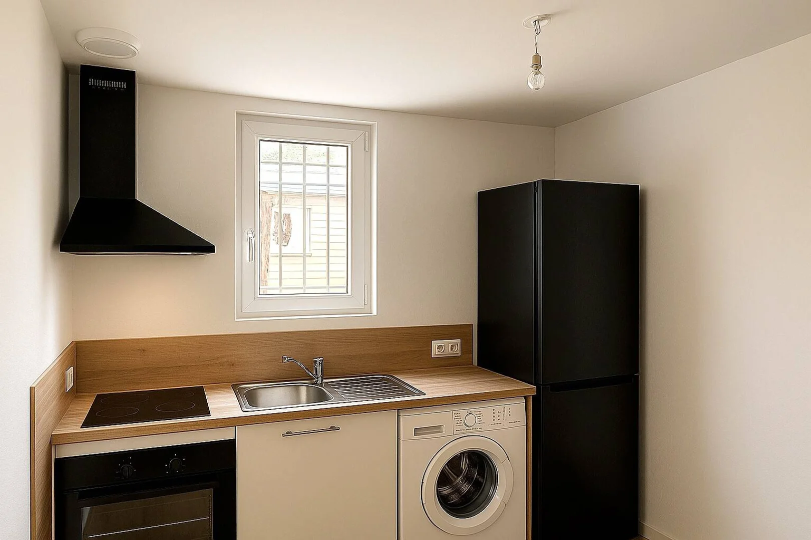 Habitación para estudiantes en  con área de estudio y facilidades compartidas