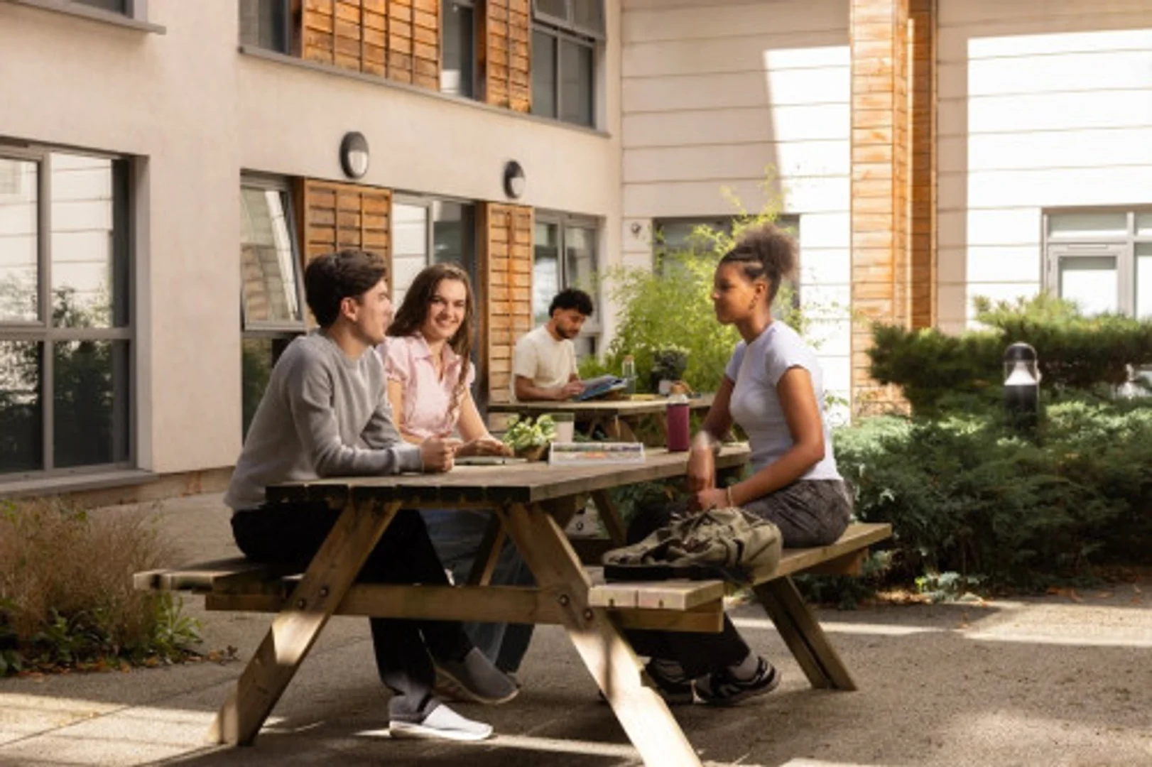 Chambre abordable pour les étudiants avec un bon éclairage dans 
