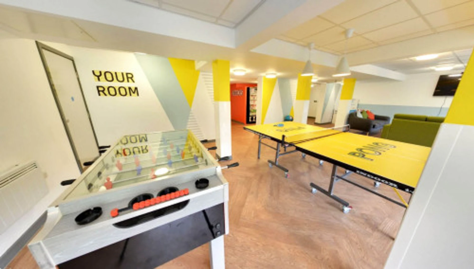 位于的学生公寓，明亮通风，交通便利