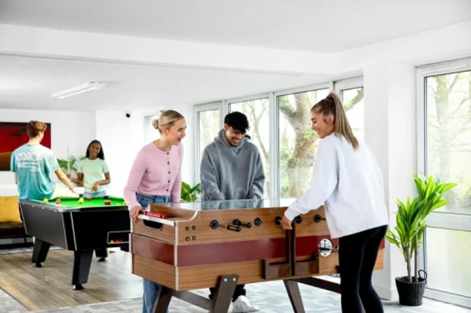 Habitación en apartamento estudiantil en alquiler en , completamente amueblado