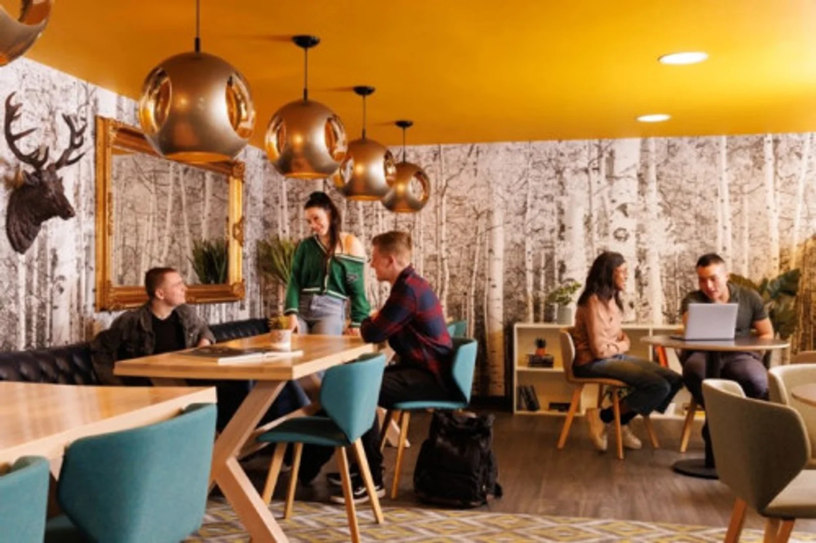 Habitación asequible para estudiantes con buena iluminación en 