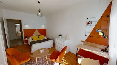 Privatzimmer in der Rue des Émeraudes, bild 1 von 13