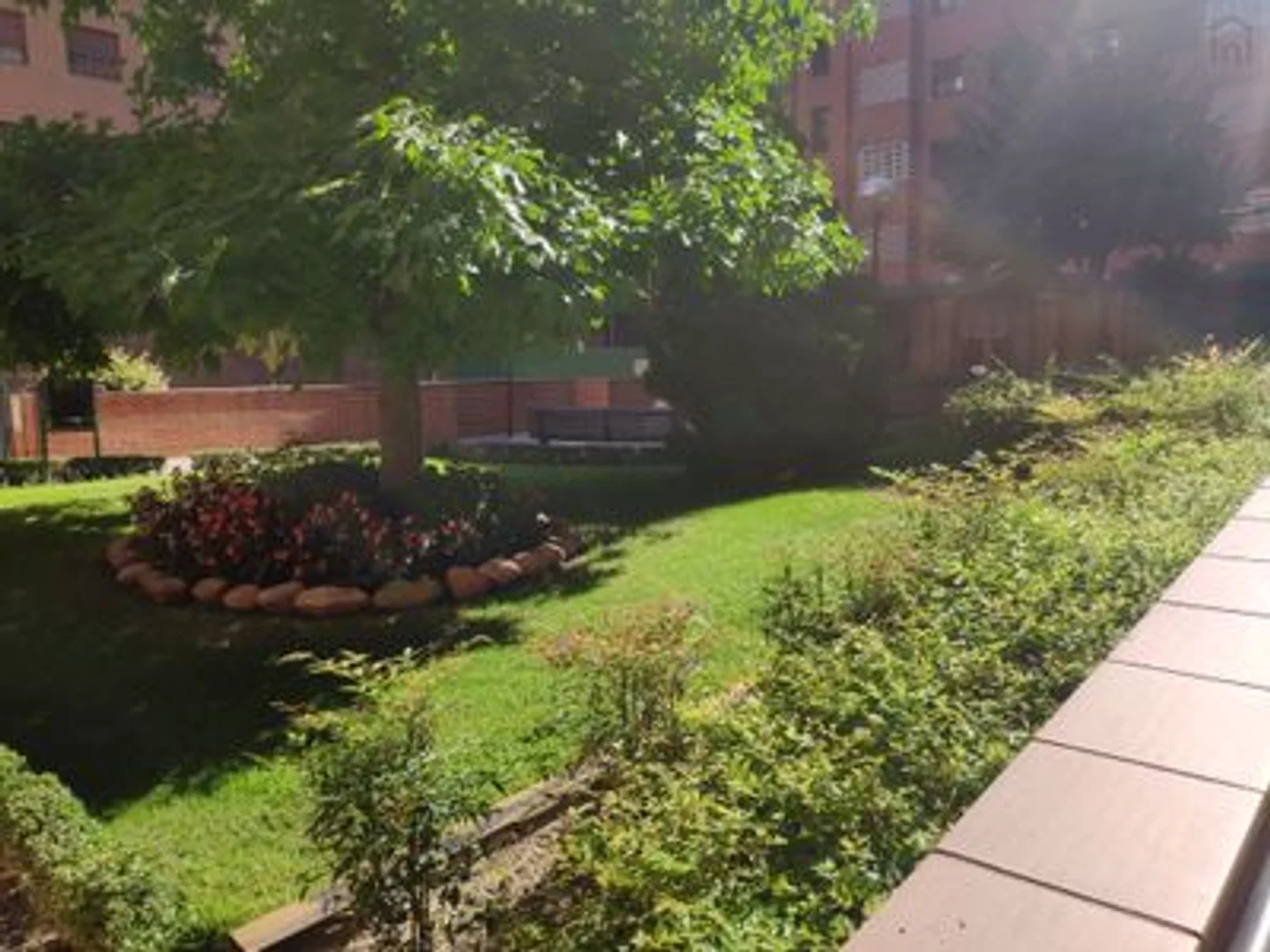 Chambre d'étudiant à  avec espace d'étude et installations communes