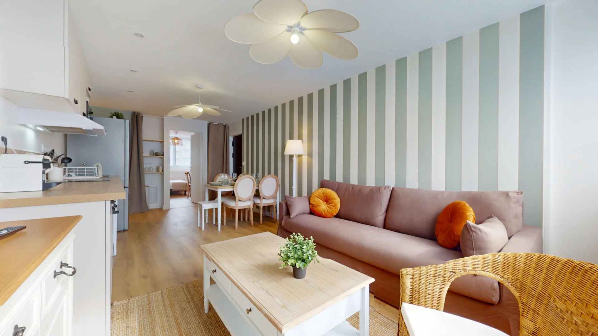 Chambre d'étudiant confortable et spacieuse dans 
