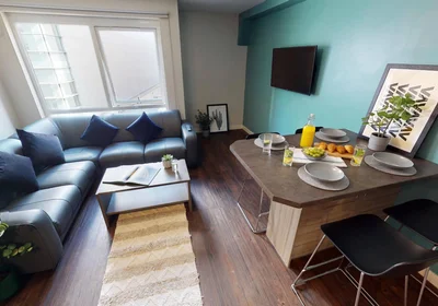 Entire apartment in residence at Great Newton Hall, 7 Lower Gill St, Liverpool L3 5BB, United Kingdom, image 5 of 30