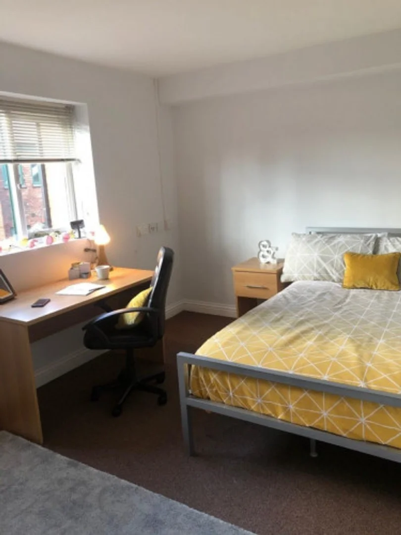 Habitación estudiantil económica cerca del campus en 