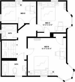 Habitación privada en #1233: Brighton Boston 02135, imagen 8 de 20