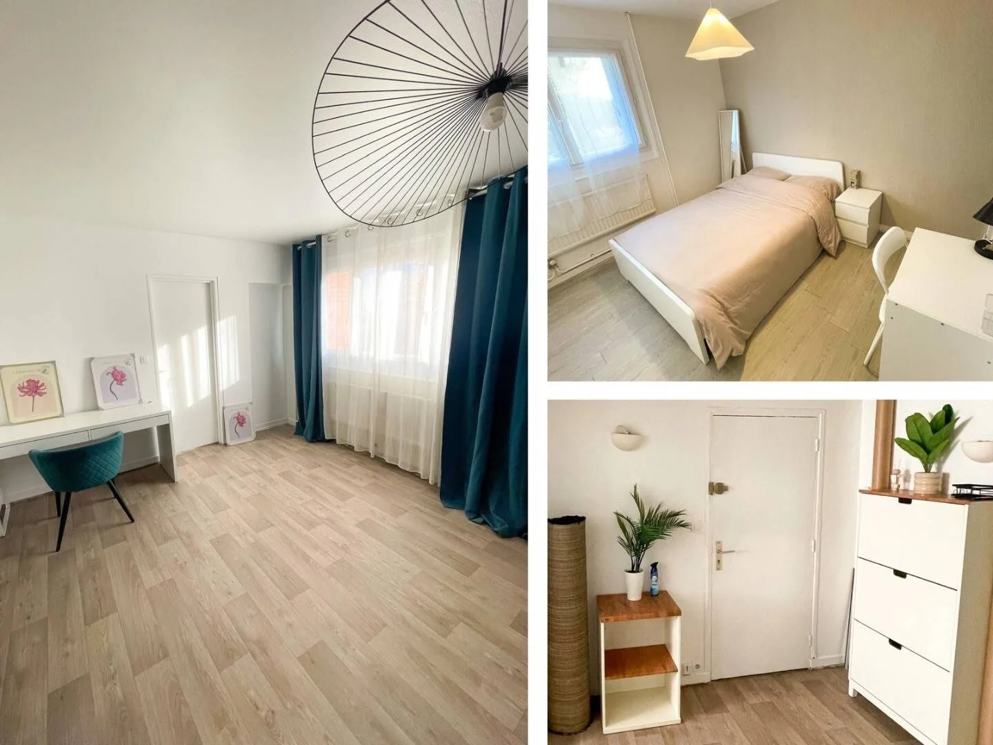 Quarto de estudante económico com localização conveniente em 