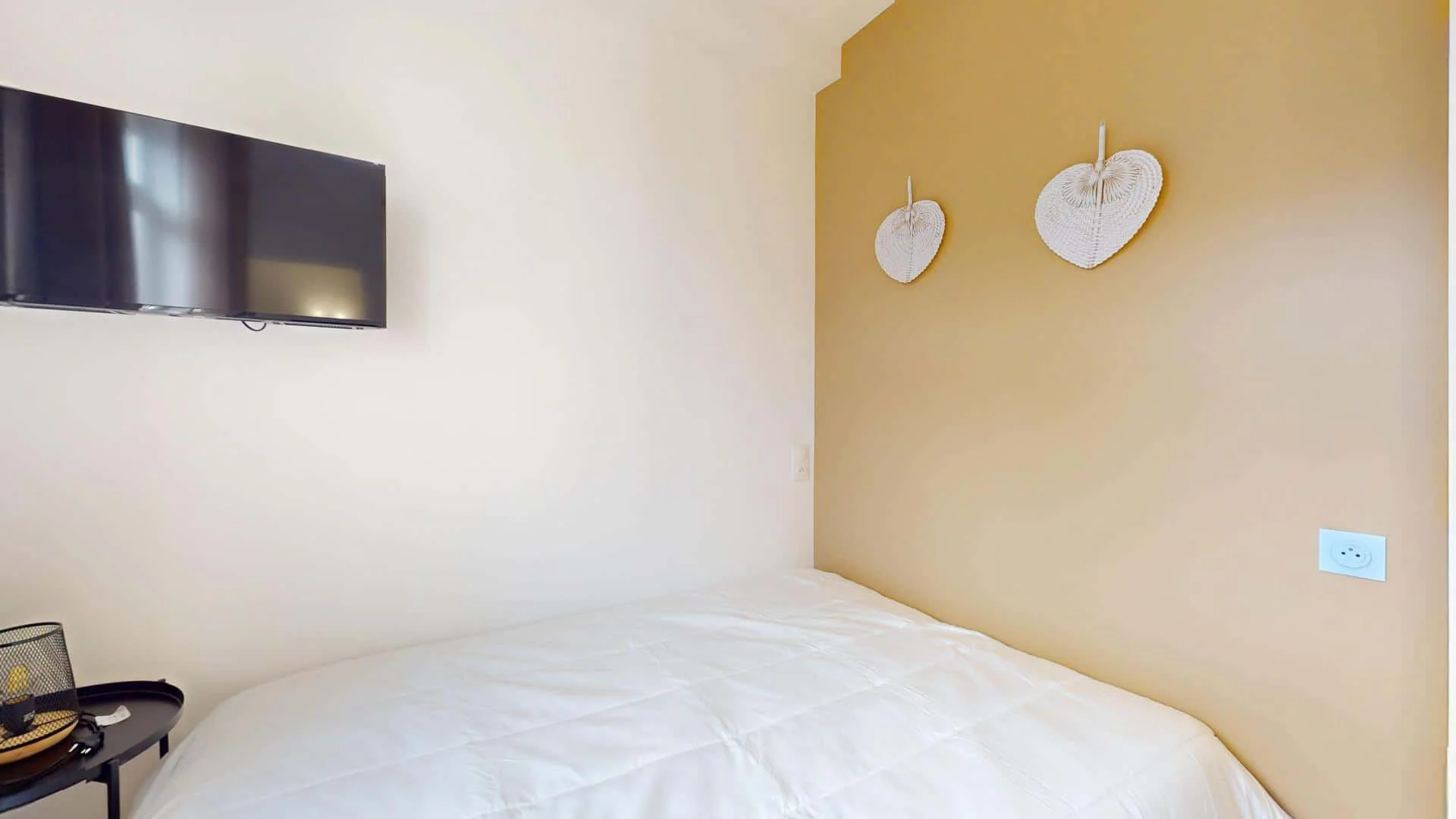 Chambre d'étudiant économique avec emplacement pratique dans 