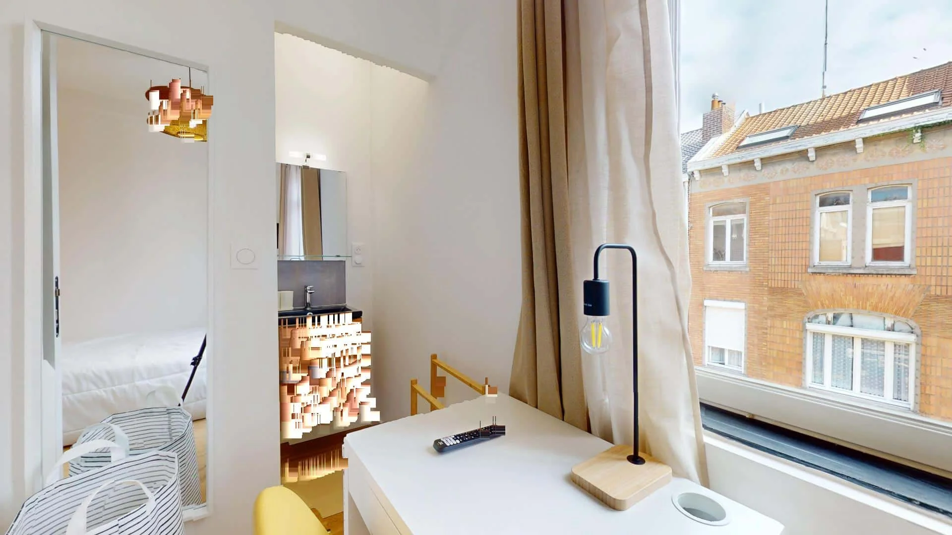 Chambre à louer dans un appartement d'étudiant à , entièrement meublée