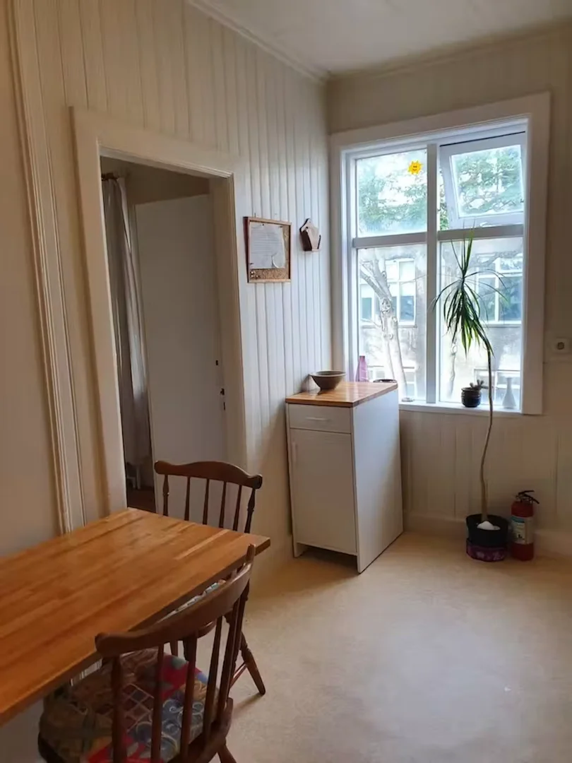 Habitación para estudiantes en  con área de estudio y facilidades compartidas