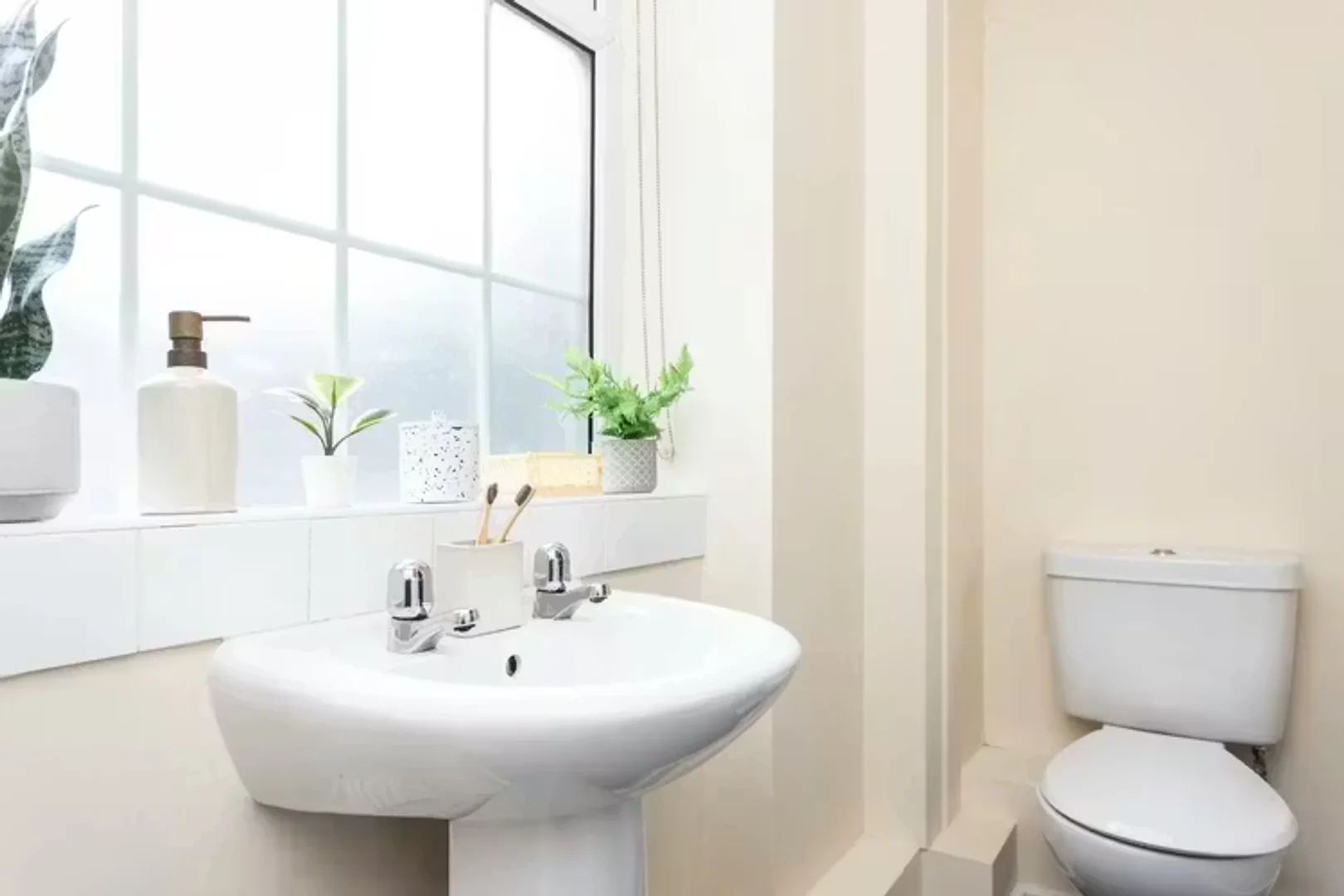 Habitación para estudiantes en  con área de estudio y facilidades compartidas