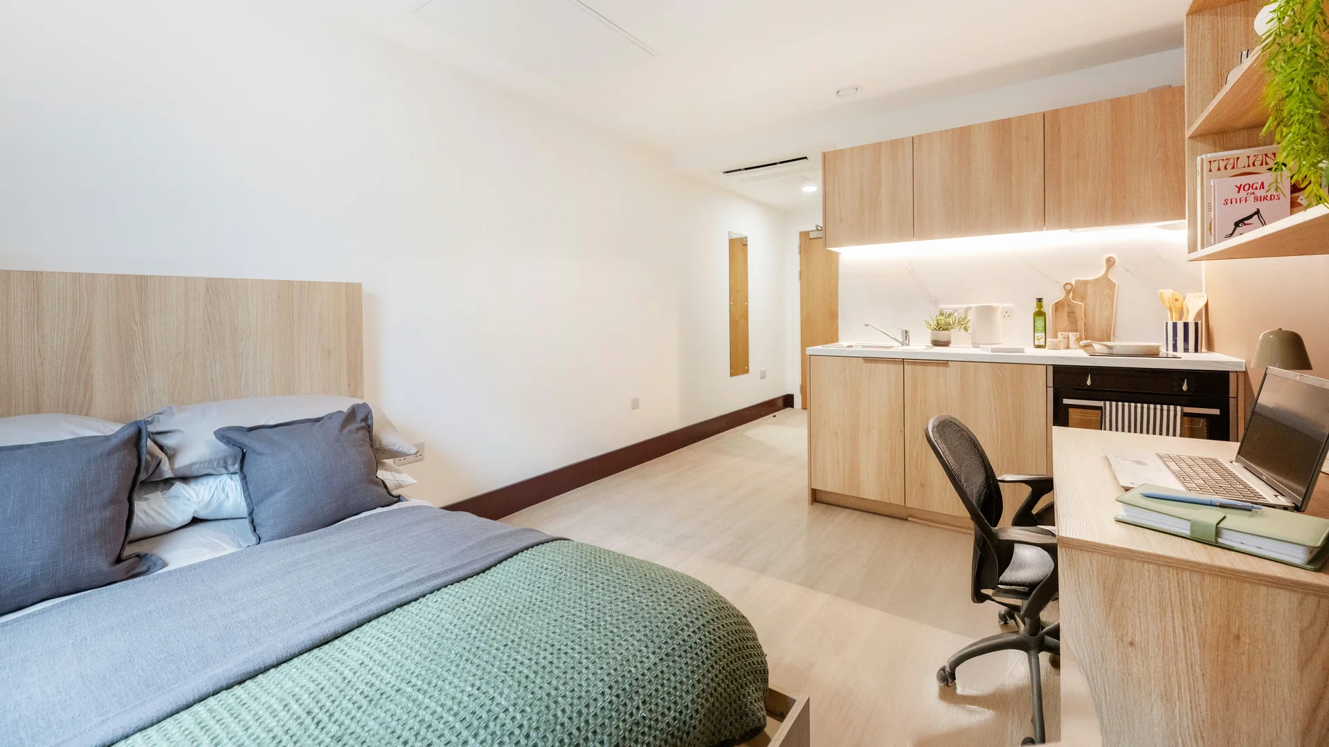 Habitación para estudiantes en  con modernas comodidades