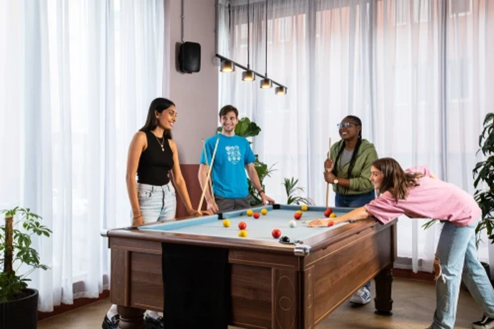 功能齐全的学生公寓，非常适合在学习