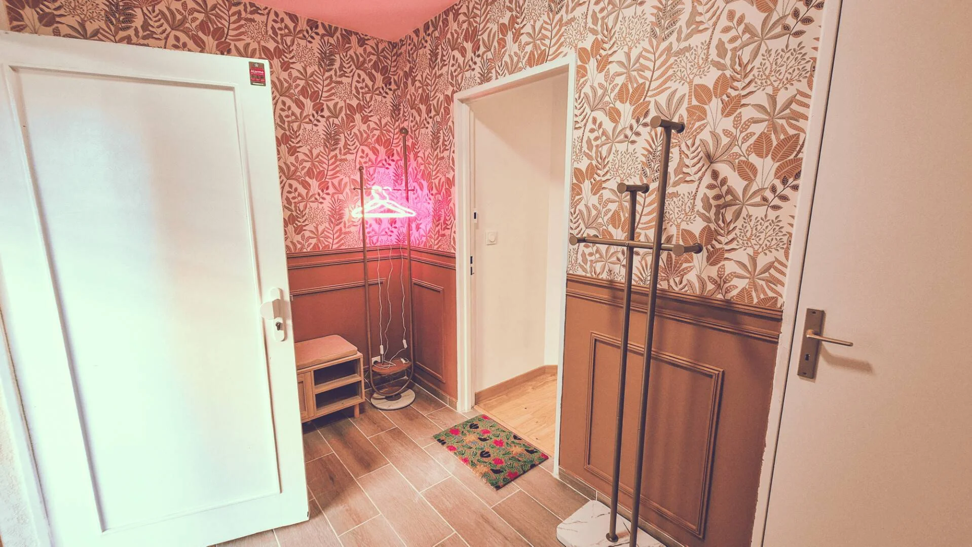 Student room in  with study area and shared facilities