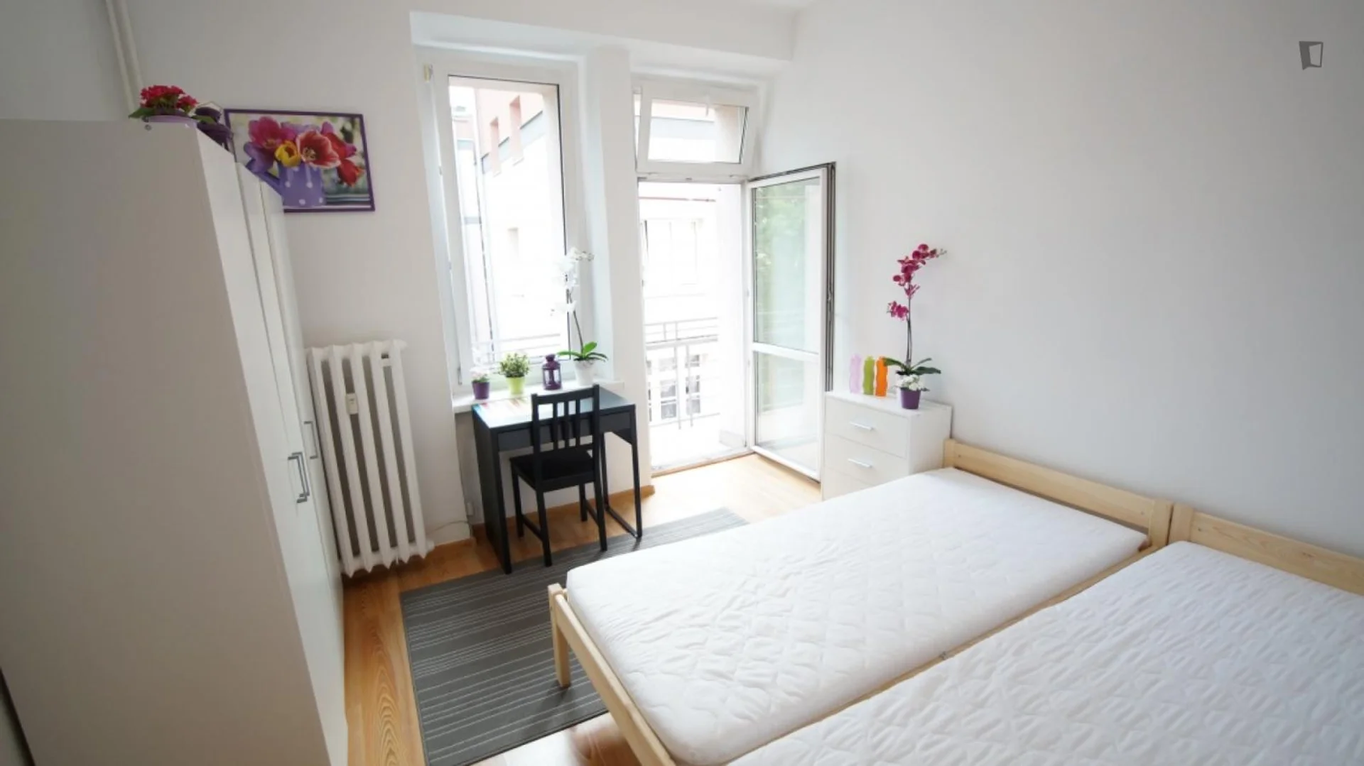 Habitación para estudiantes en  con modernas comodidades