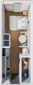 Studio in der Travesía de los Depósitos, bild 16 von 16