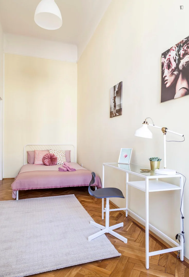 Quarto de estudante económico perto do campus em 