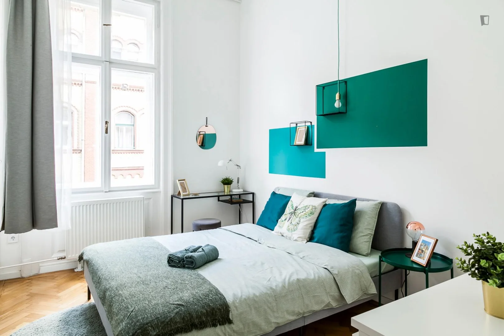 Helles und luftiges Studentenzimmer mit einfachem Zugang zur Universität in 
