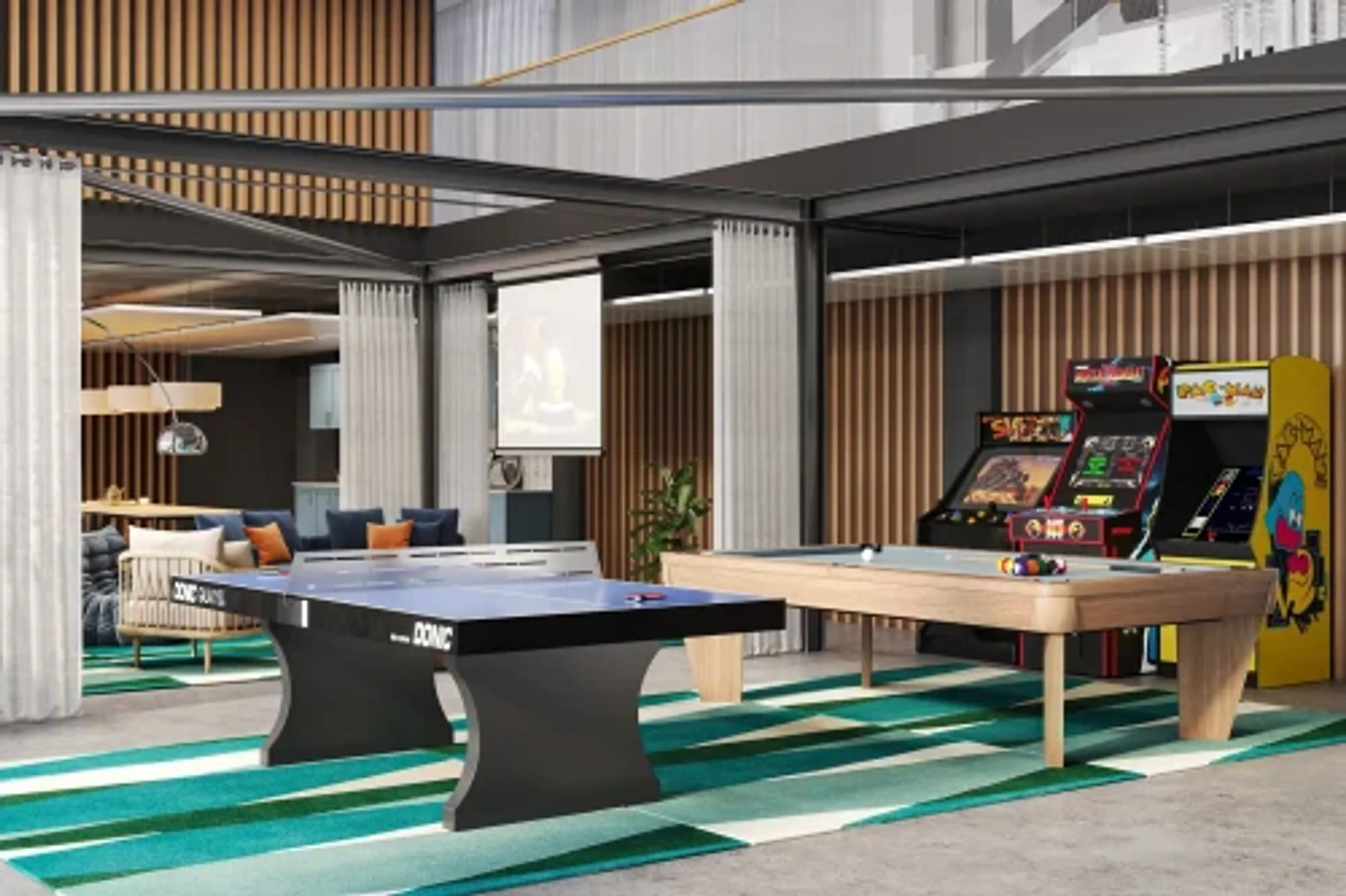 Quarto amigo do estudante em  com comodidades modernas