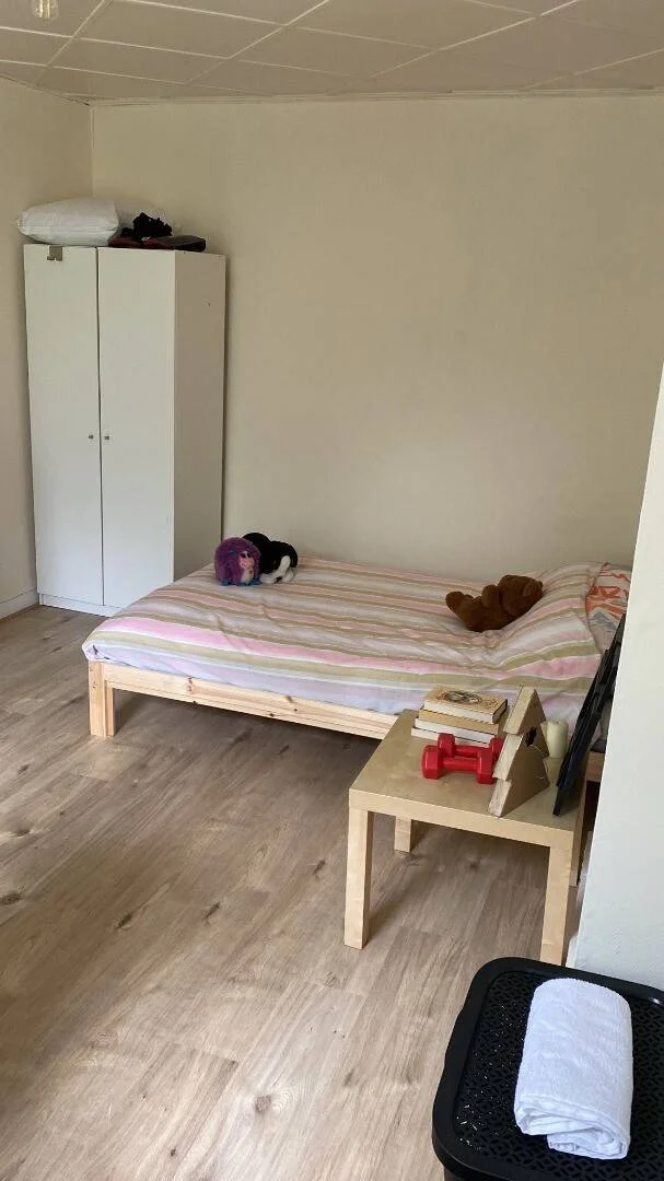 Chambre abordable pour les étudiants avec un bon éclairage dans 